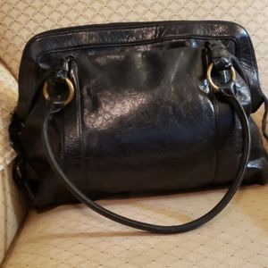 Hobo International Black Leather Bag